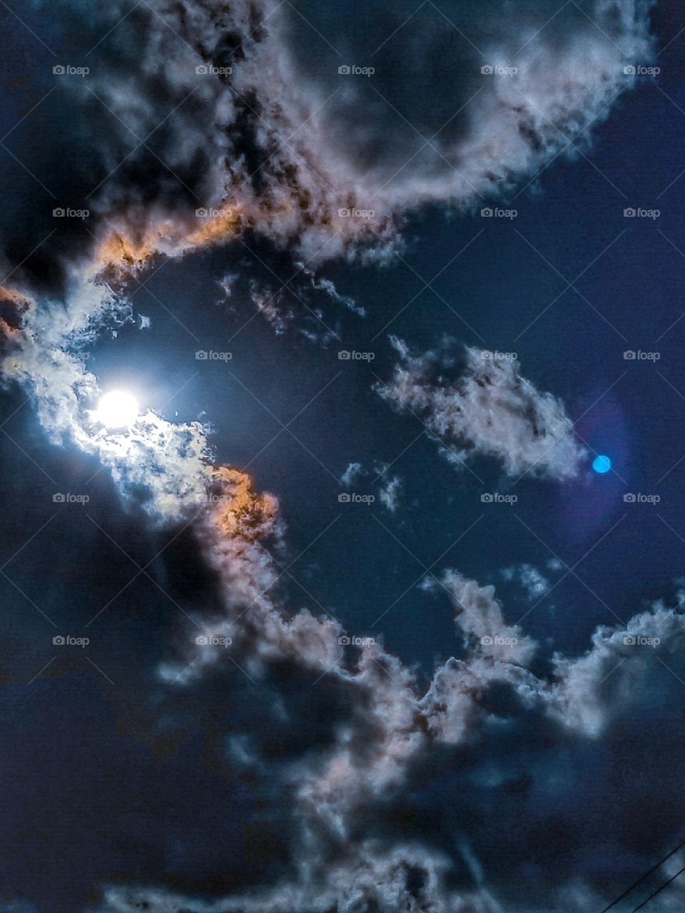 it's not the moon, it's the sun silly!