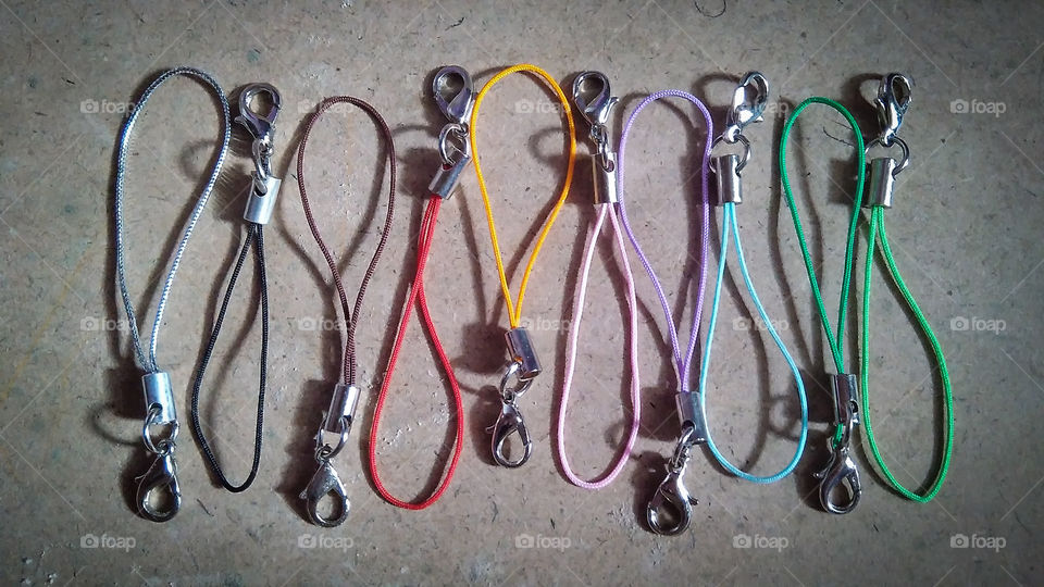 only colorful hanger straps
