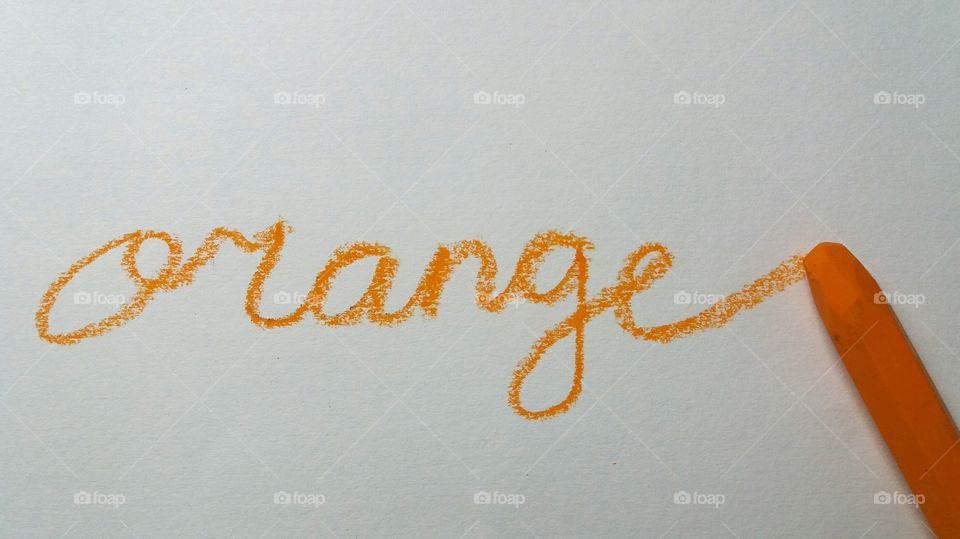 ORANGE COLOUR