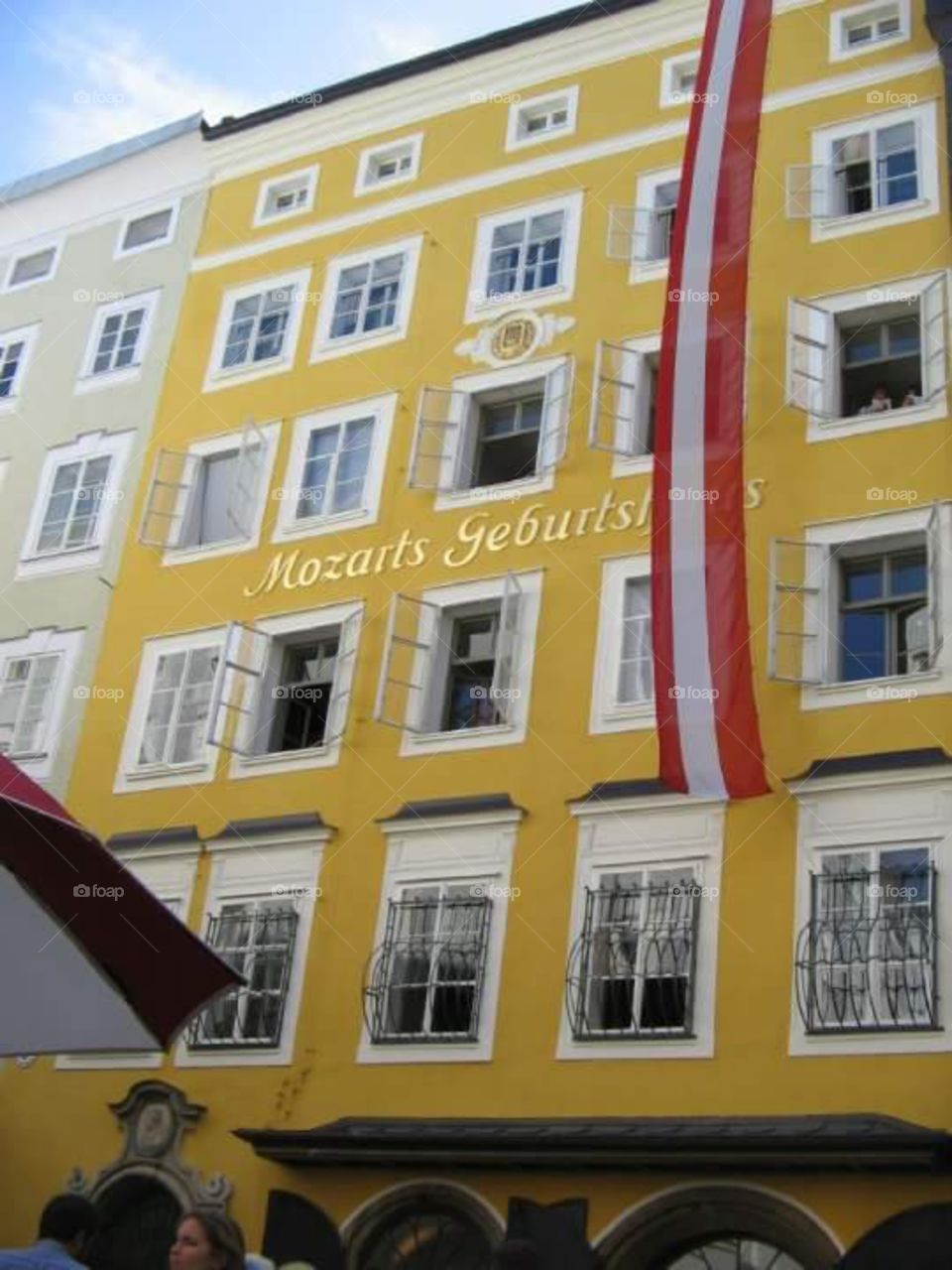 Mozart's house at Salzburg