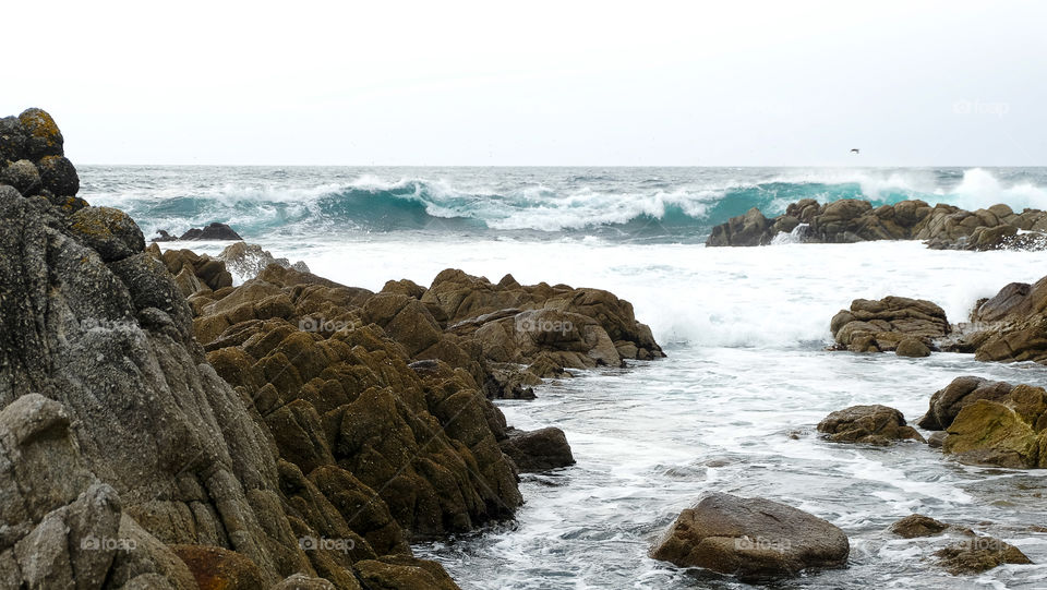 Rocky coastline