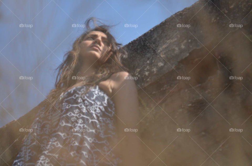 Wet, Woman, Girl, Portrait, People