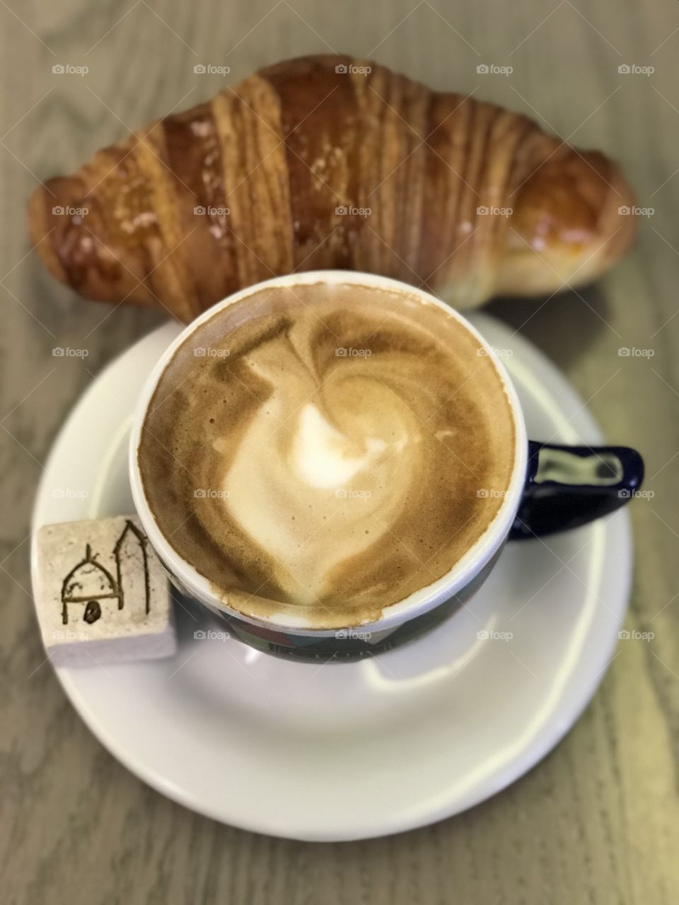 Breakfast in Ascoli Piceno, Marche region,Italy