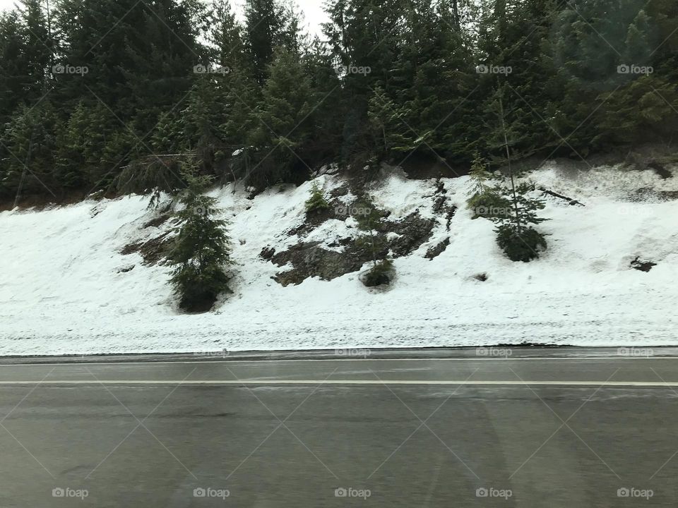 Snow capped in Idaho