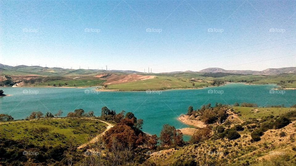 Nature landscape Ardales, Malaga (Spain).