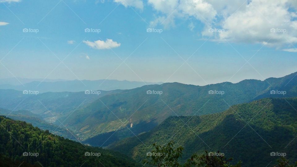 Beautiful Hills and valleys