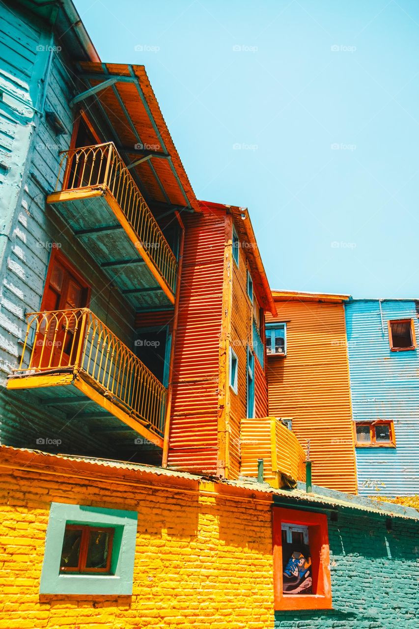 Colorful neighborhood 