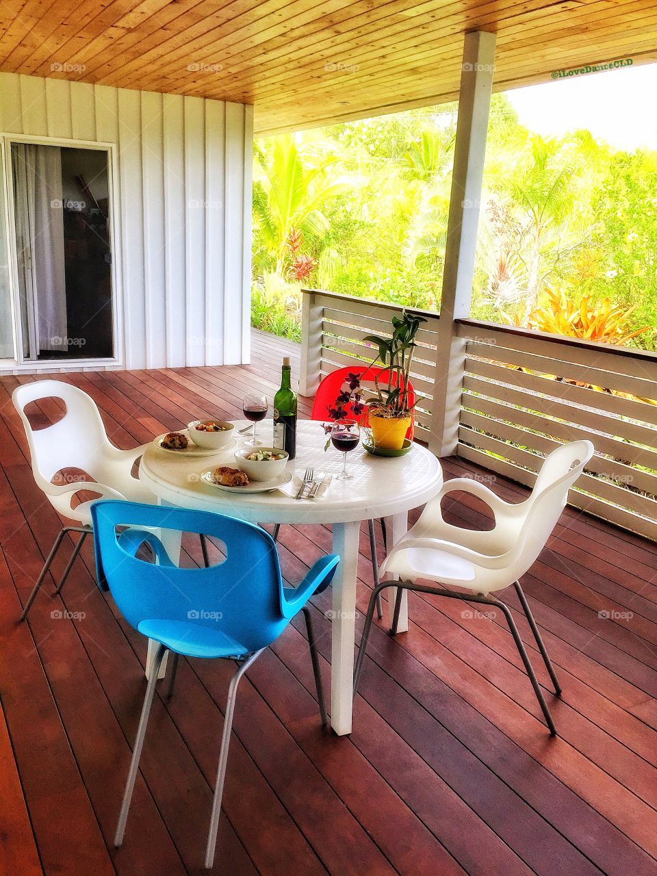 Hawaii Series: Lunch on the Lanai, Big Island of Hawaii 