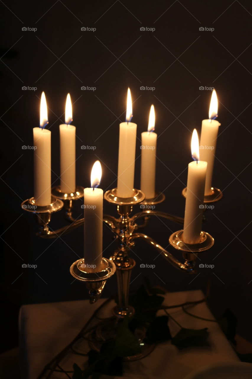 Light candelabra! 