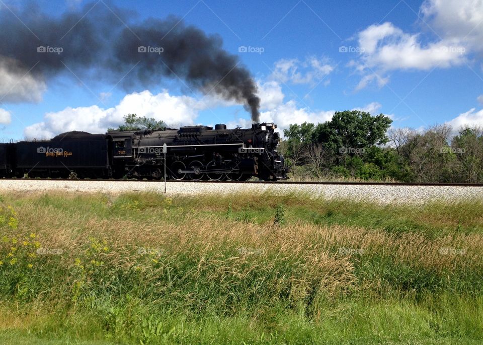 Old Engine Train