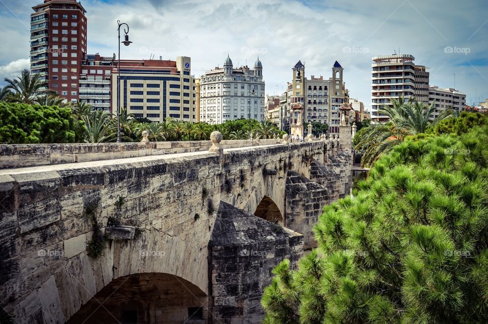 Puente del mar, valencia, spain