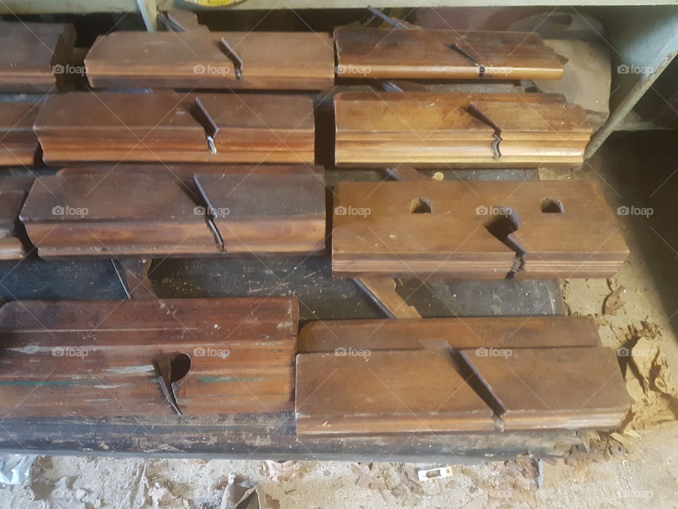 vintage wood working tools