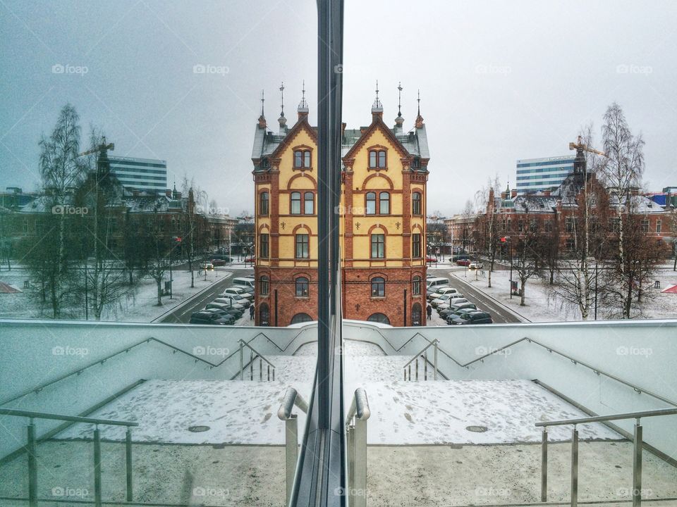 Winter, Snow, Architecture, Building, City