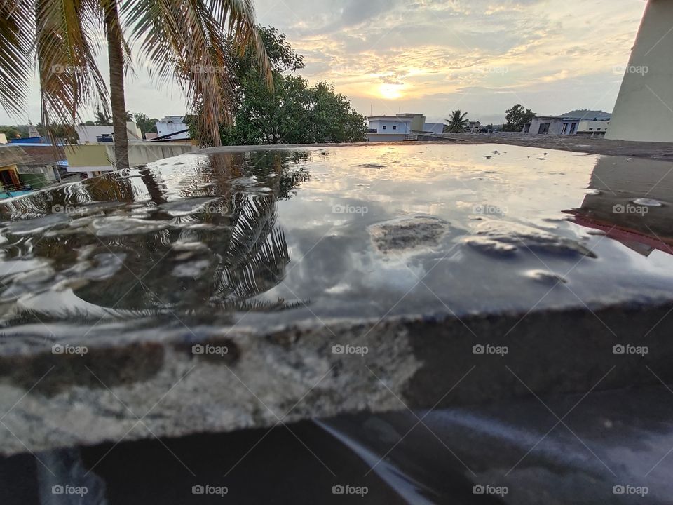 Magic of Natural art on sky's with clouds and sunset shines, it's always loved to watch the amazing natural painting