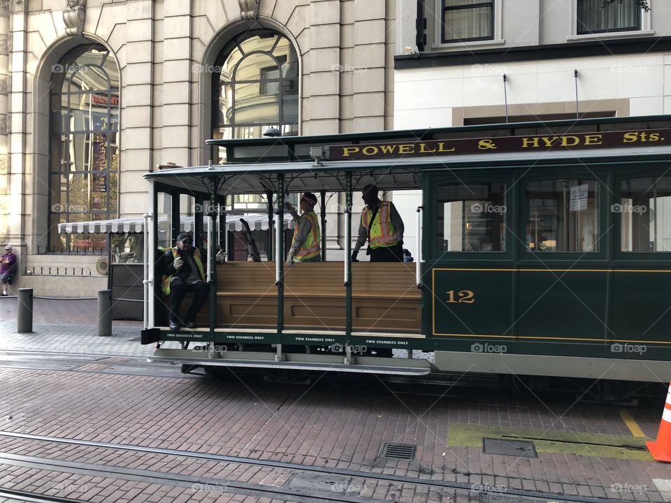 Traditional transport in San Francisco 