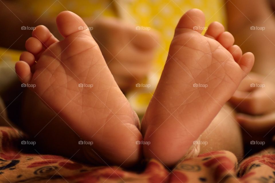 Infant legs