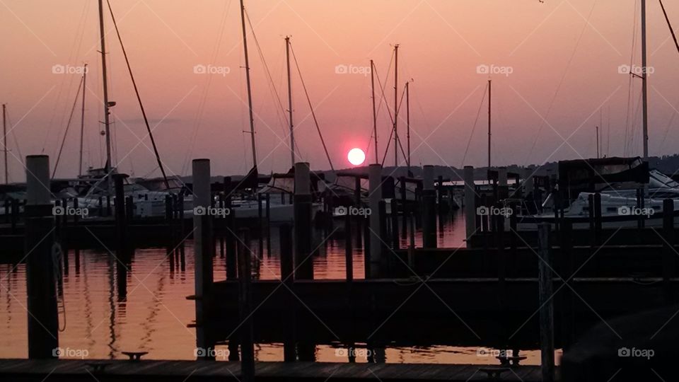 sailing sunrise