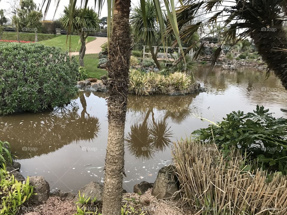 The always impressive Abbey Park Gardens, bold and prominent for Torquay residents and visitors.