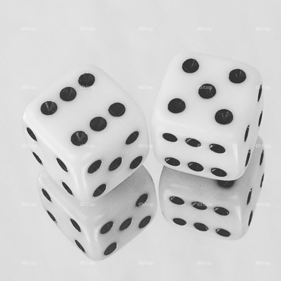 Bones.  Backgammon game