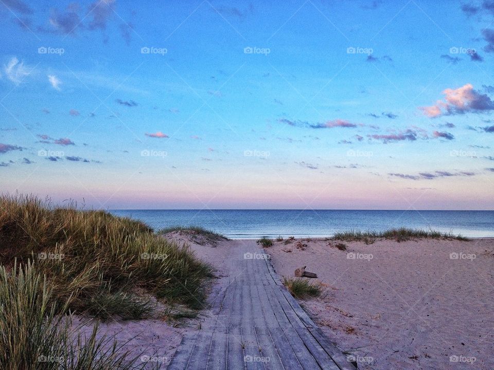 View of beach