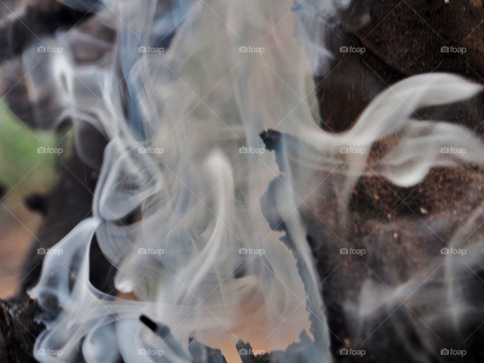 Abstract photo of smoke