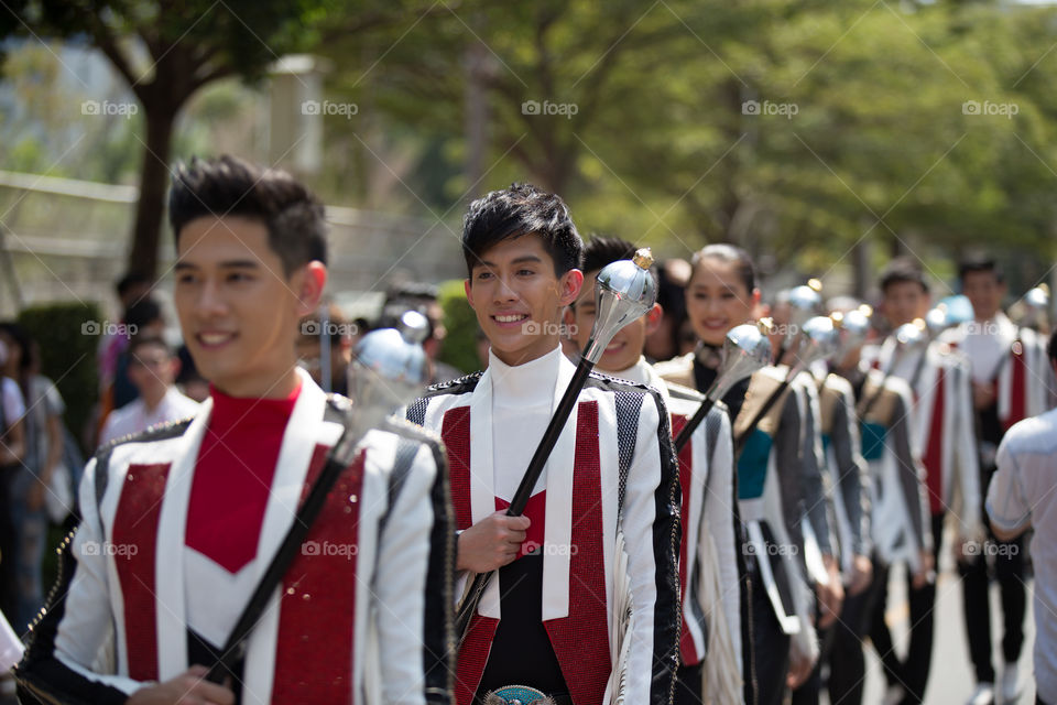 Drum major parade