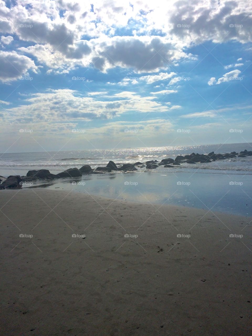 Beach reflection 