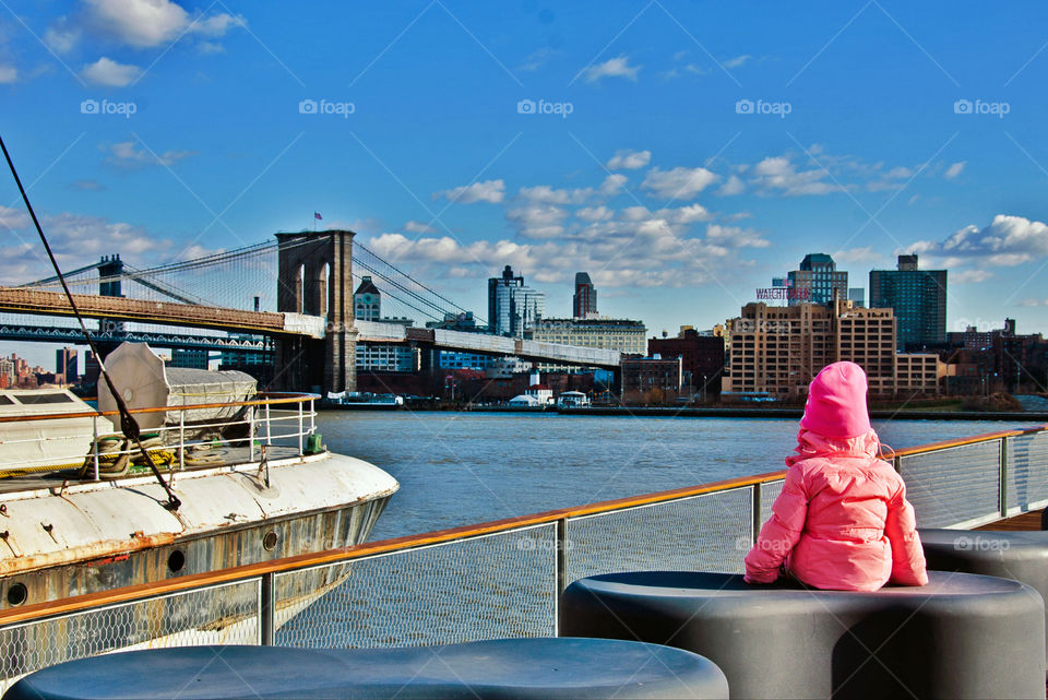 clouds children child river by sklarian