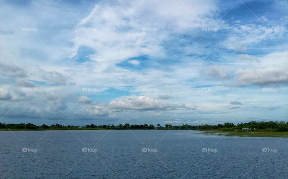 clouds and water. a pure natural beauty without any editing....