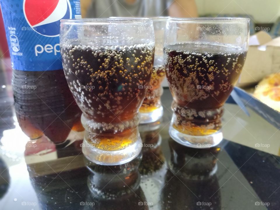 when you just can't stop yourself from gulping down from those cold freezing bottle or glasses..know it's summer time