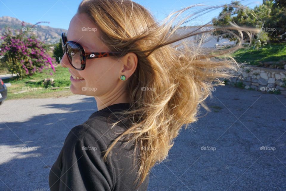 Hair#human#wind