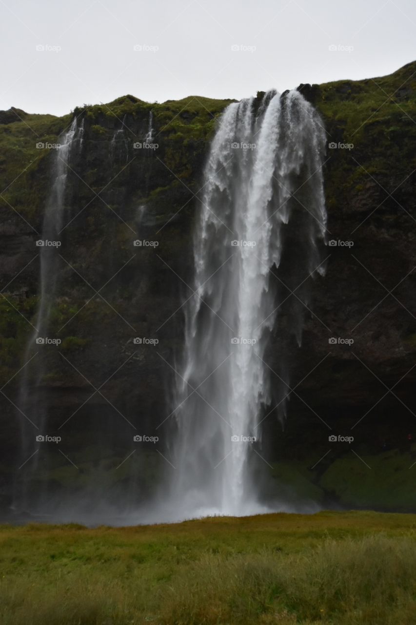 Waterfall, Water, No Person, Landscape, Outdoors