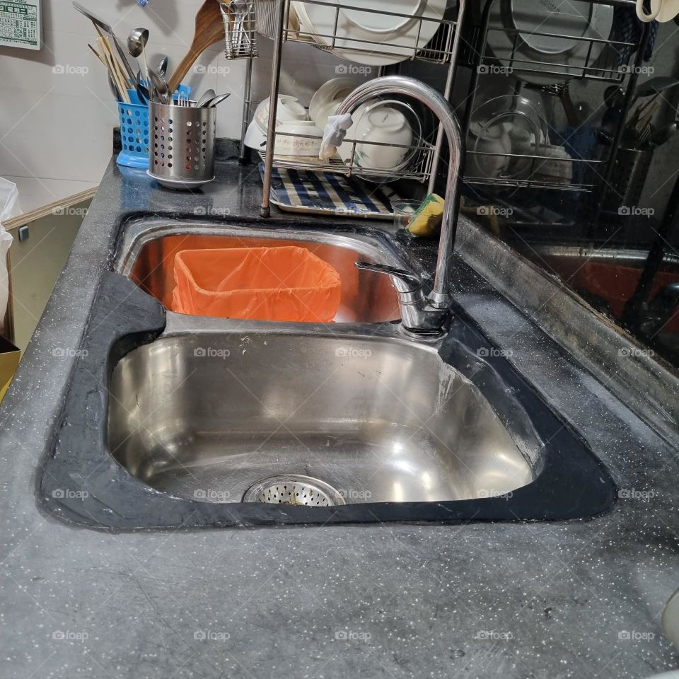 Silicone-free Undermount Sink
