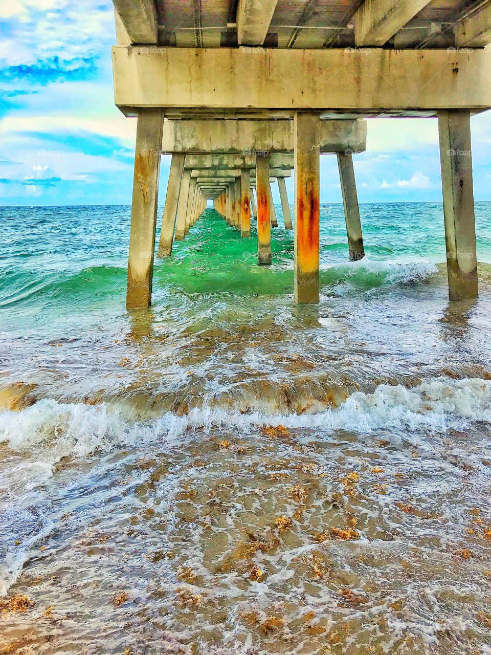 Juno beach pier