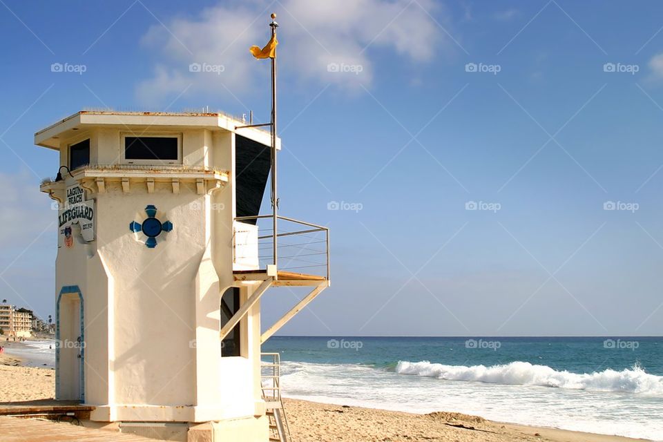 Laguna Beach Lifeguard Tower
