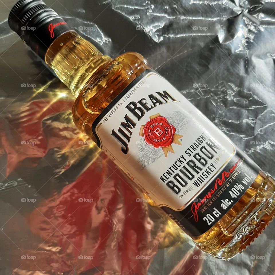Jim beam bottle
