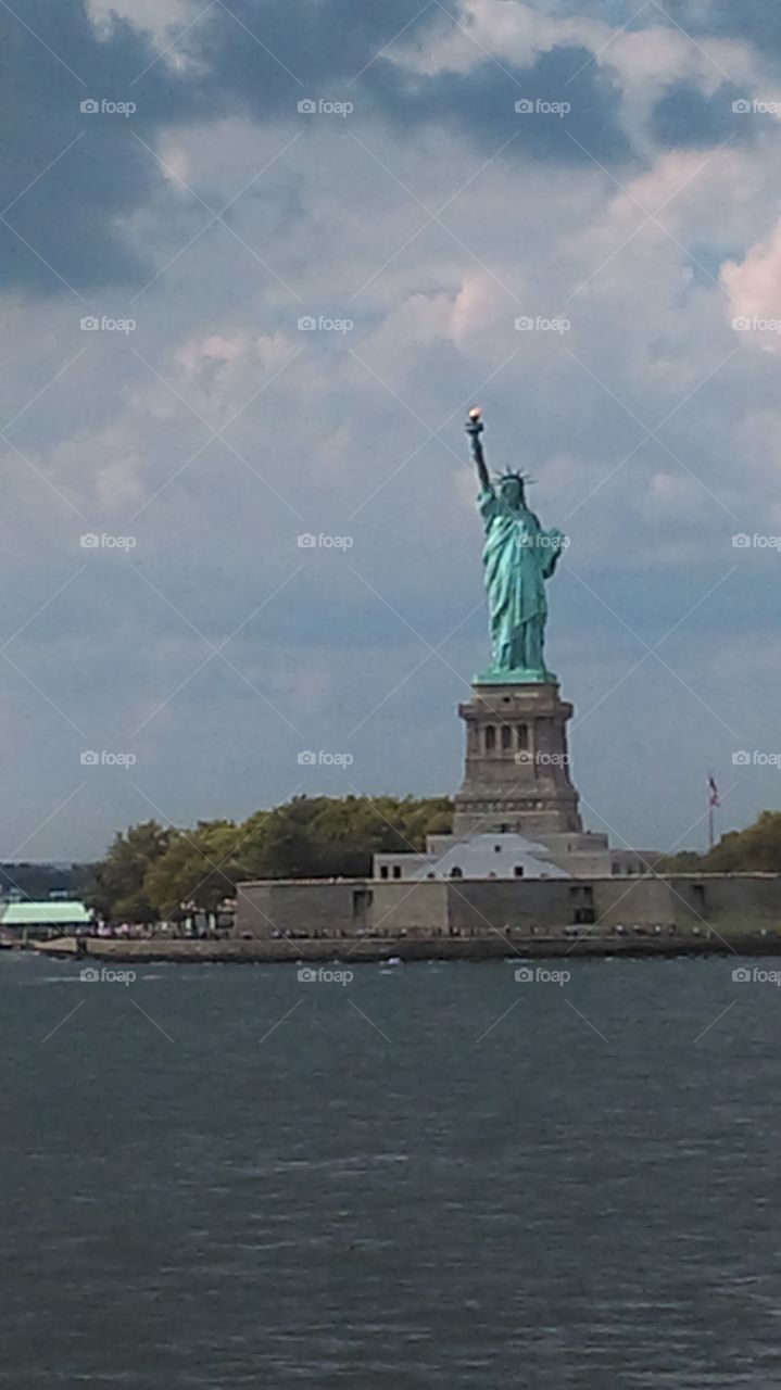 Statue of liberty. It's been a long time.