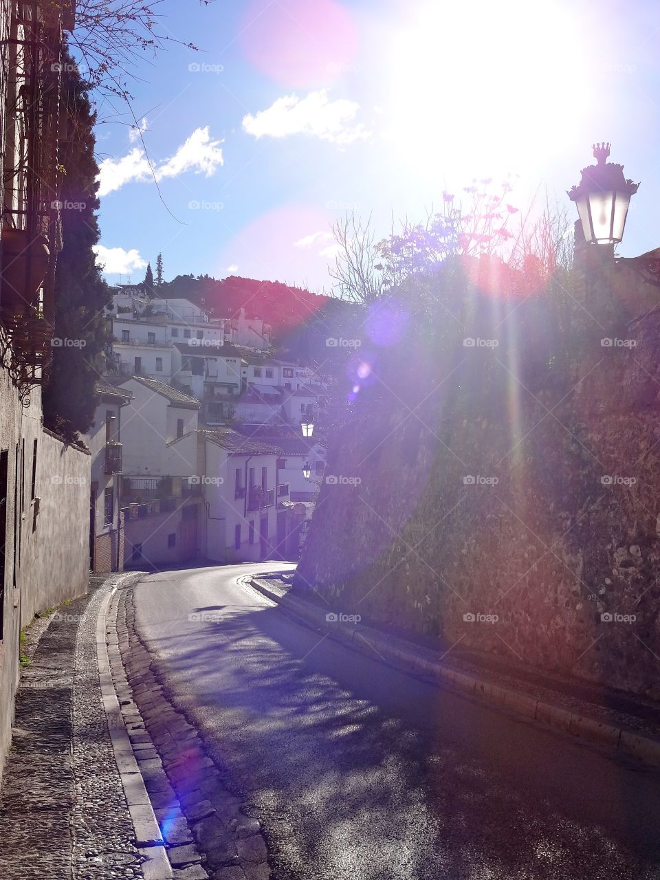 walk through Granada, Spain