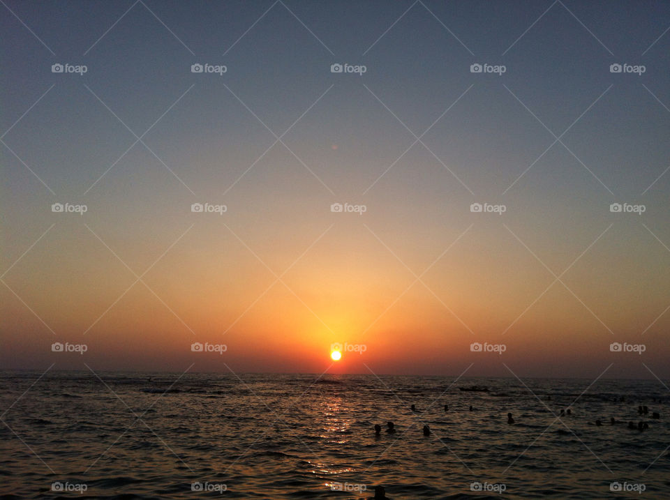 beach ocean sunset sunrise by alon