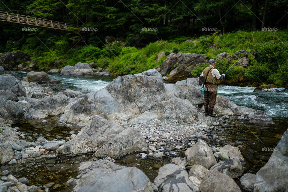 Fisherman mitake japan