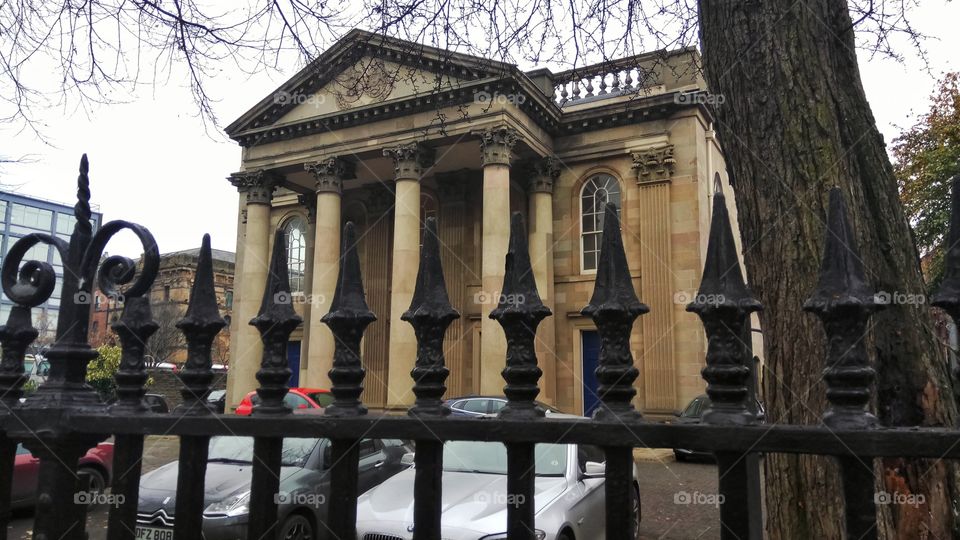 The Parish church of St George in Belfast,Northern Ireland