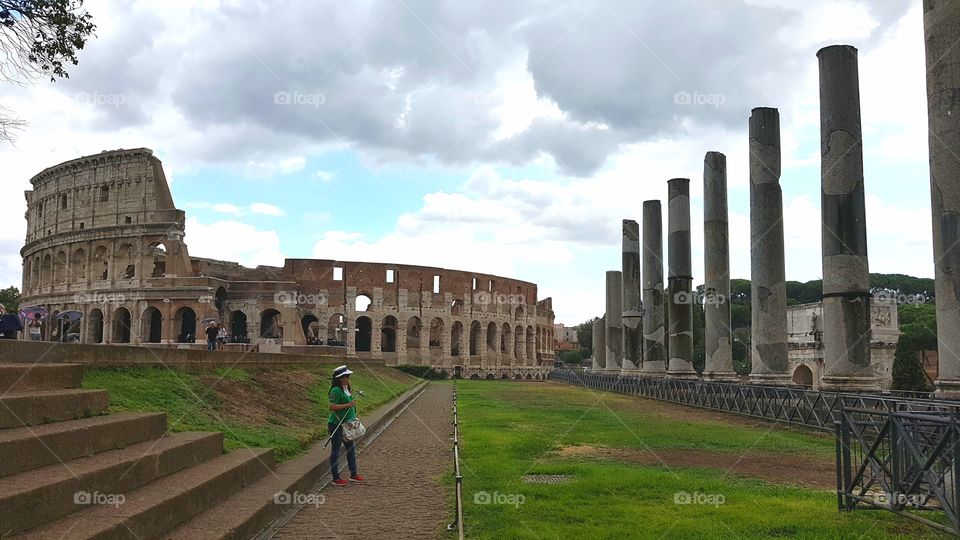 The Colloseo in Rome was so extra ordinary. You can imagine how great structure they have. They offered free entrance every first sunday of Month. A lot of different nations are coming here to visit this place.