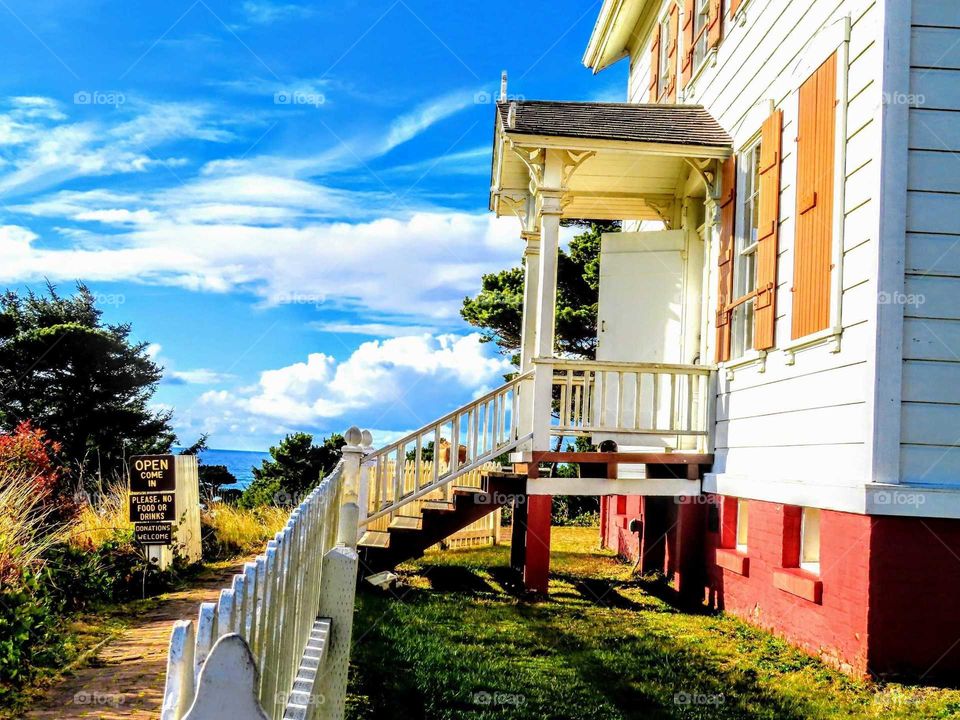 Beautiful Perspective of Light House "Stay Awhile"