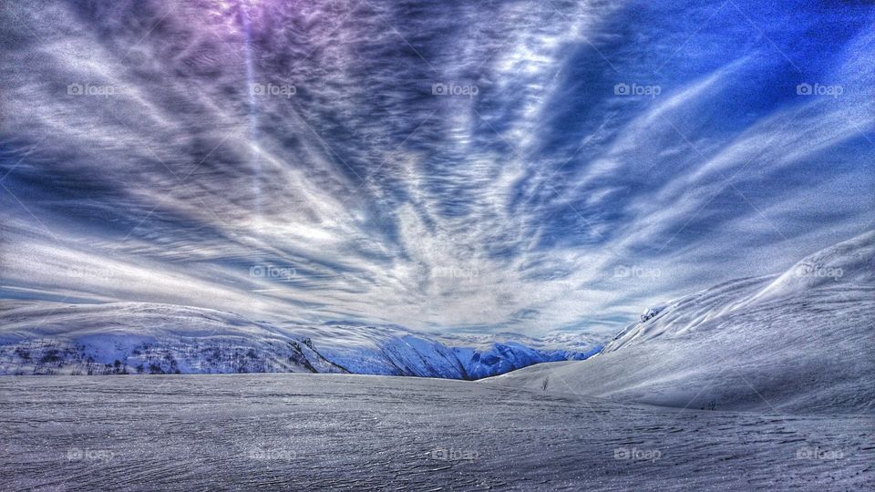 Easter. Easter on skis 