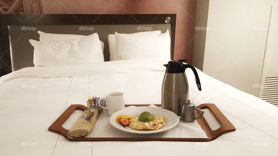 breakfast in bed