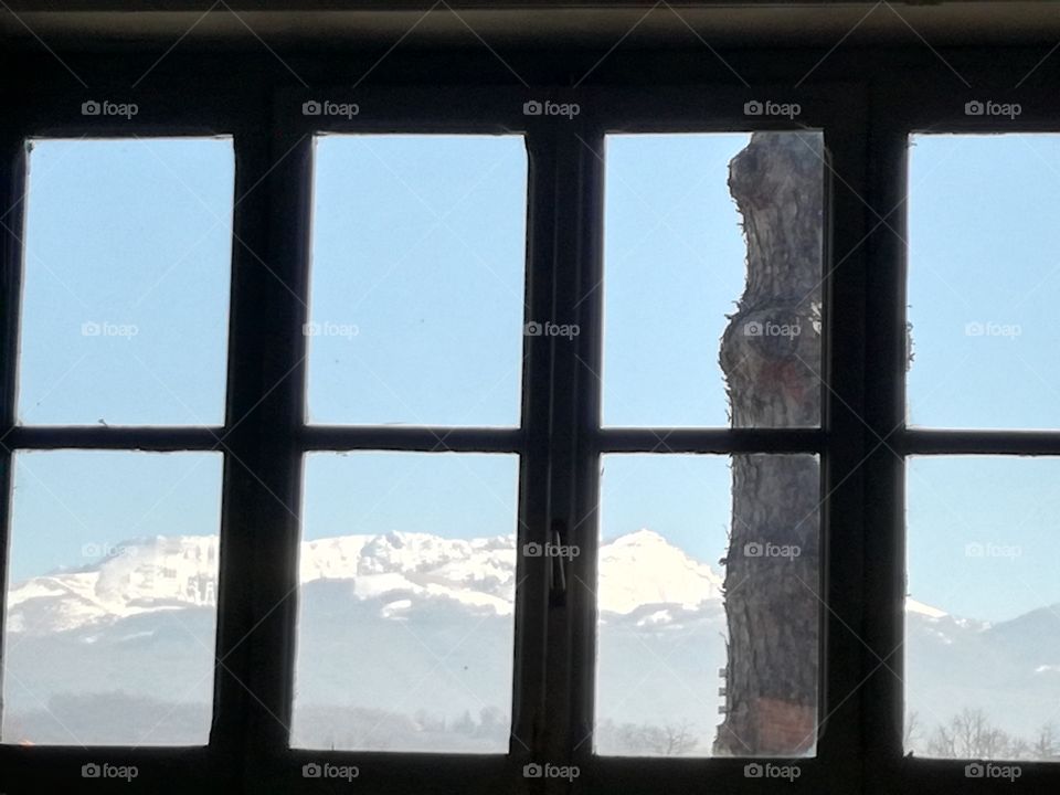 From the window of a classroom of my school. My students are very lucky to have this landscape