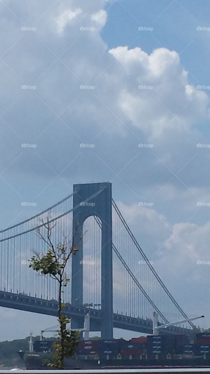 Bridge, Sky, Architecture, No Person, Water