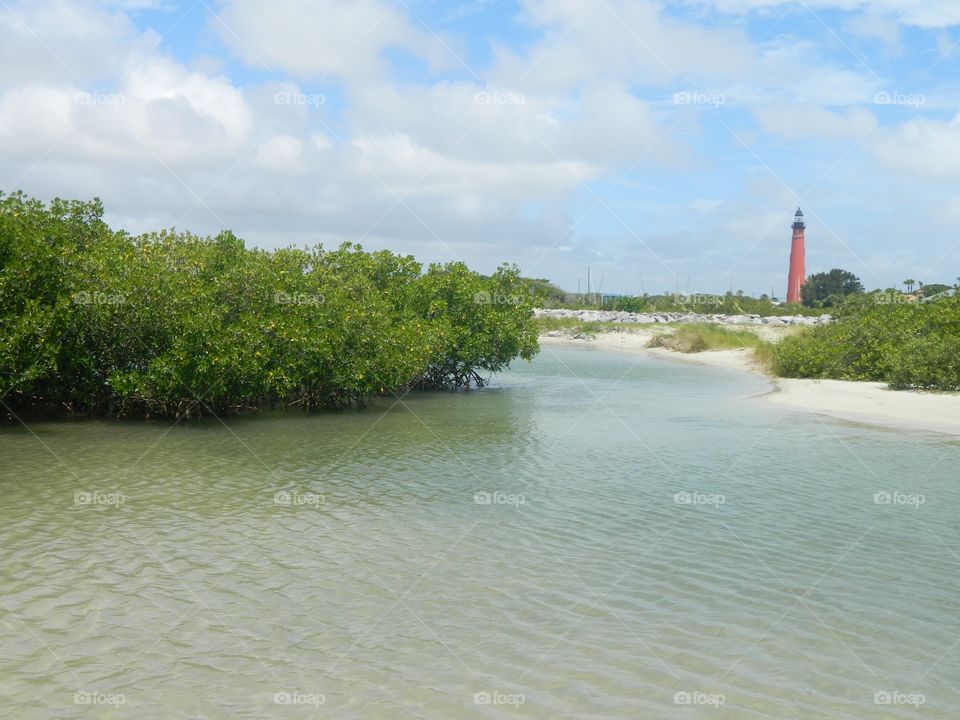 Lighthouse on the beach