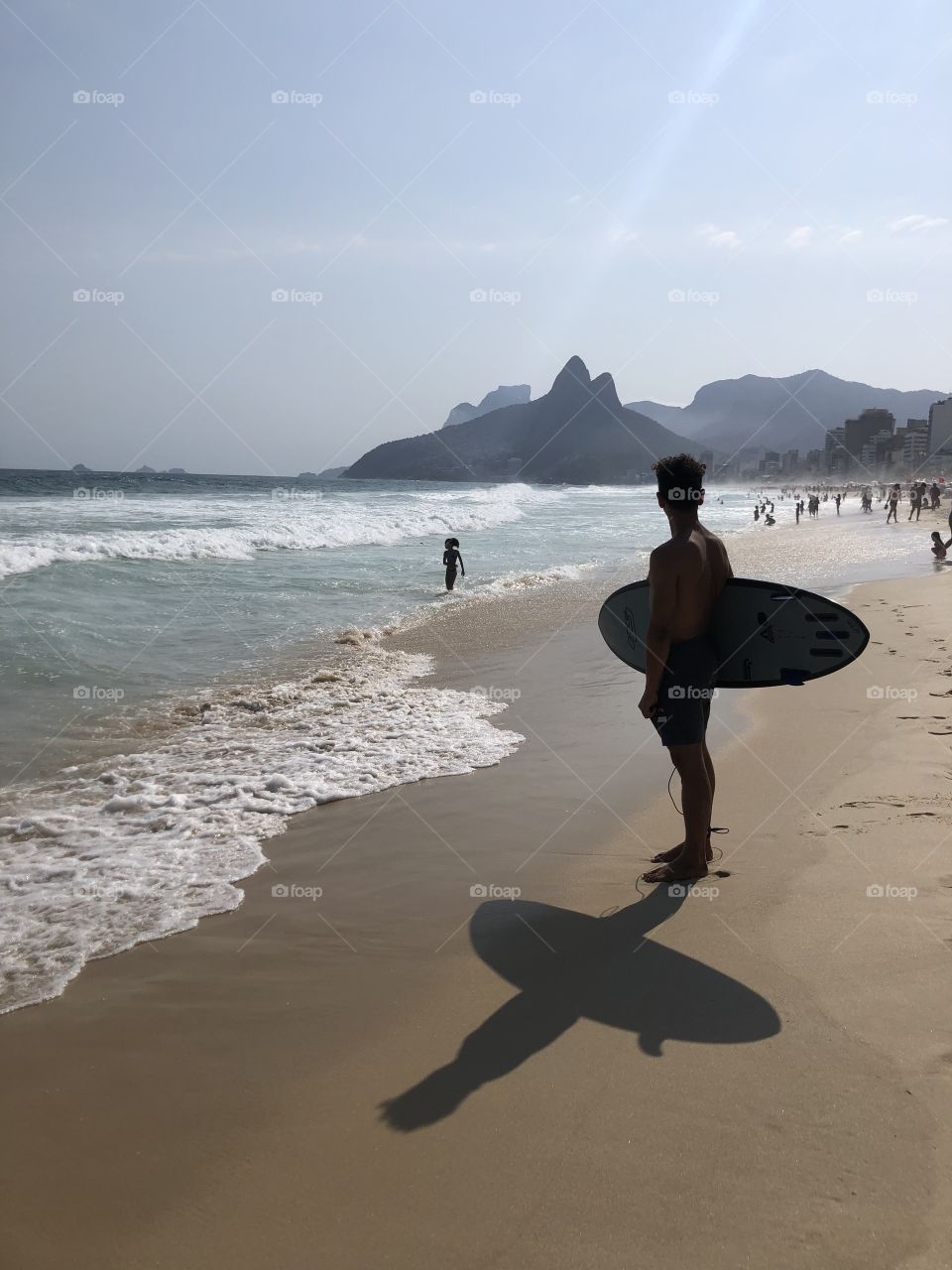 Fim de tarde em Ipanema. Rio de Janeiro. RJ. Brasil. 