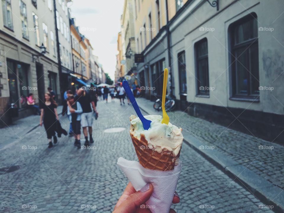 Street, City, People, Pavement, Road